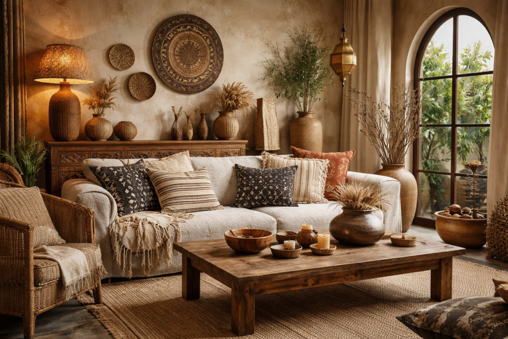 этнический стиль в интерьере